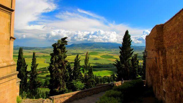 The views of Tuscany are unparalleled, we make sure to take advantage of every opportunity to appreciate them